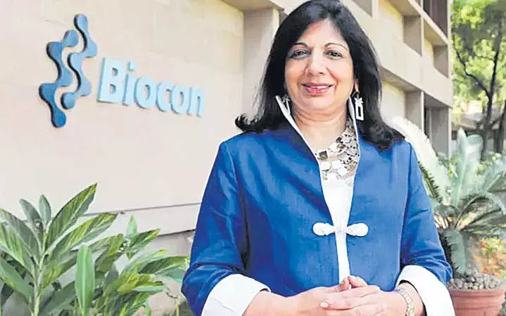 Kiran Mazumdar Shaw, Sitharaman lock horns on Twitter - Sakshi