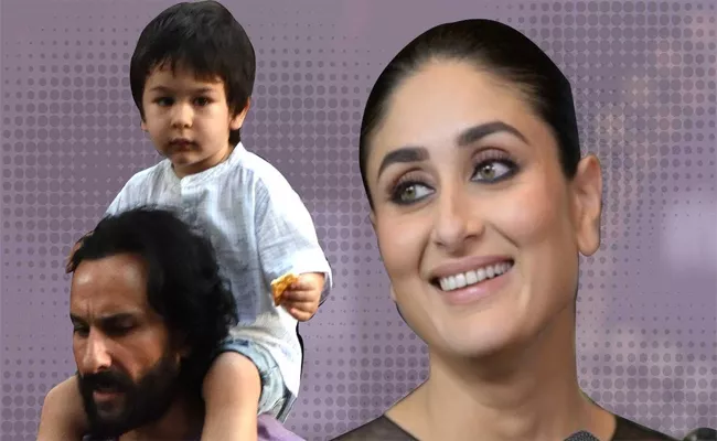 Kareena Kapoor Khan Imitates Her Son Taimur Ali Khan - Sakshi