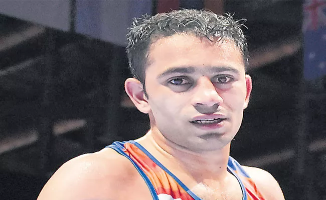 Amit Panghal Insists His Former Coach Be Considered For Dronacharya - Sakshi