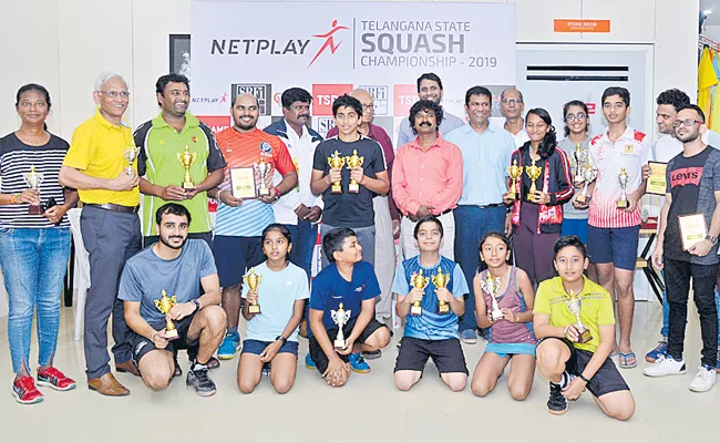 Tushar Wins Squash Title - Sakshi