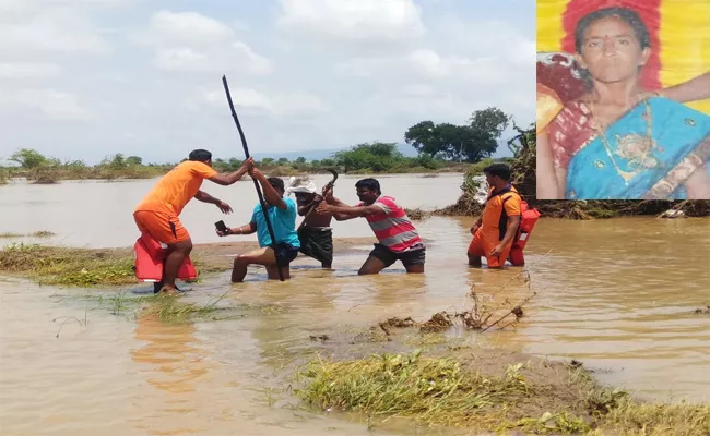 Woman Dead Body Found In Kandu River In Kadapa - Sakshi