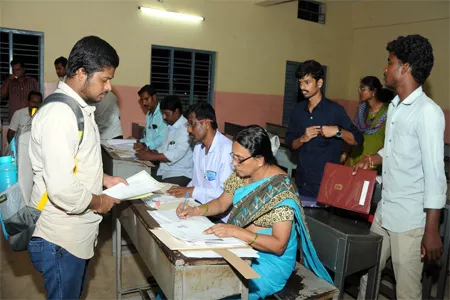 First Day Certification Verification Held To Fishering Assistance Posts - Sakshi