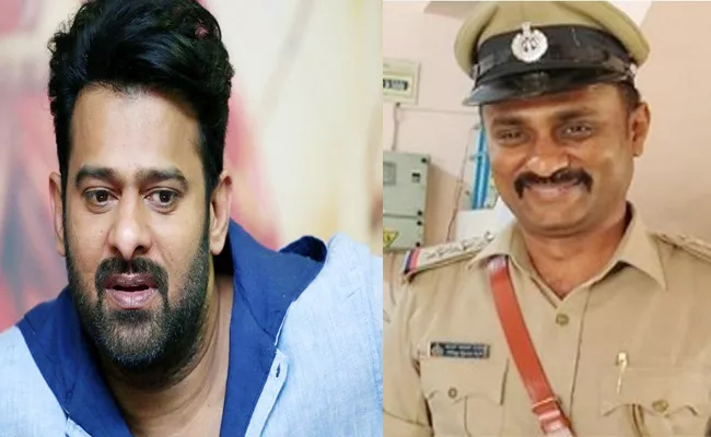 CI Dileep Kumar Helps Prabhas Fan on Employment Karnataka - Sakshi