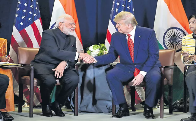 US President Donald Trump comments On India And Pak about Kashmir Issue - Sakshi