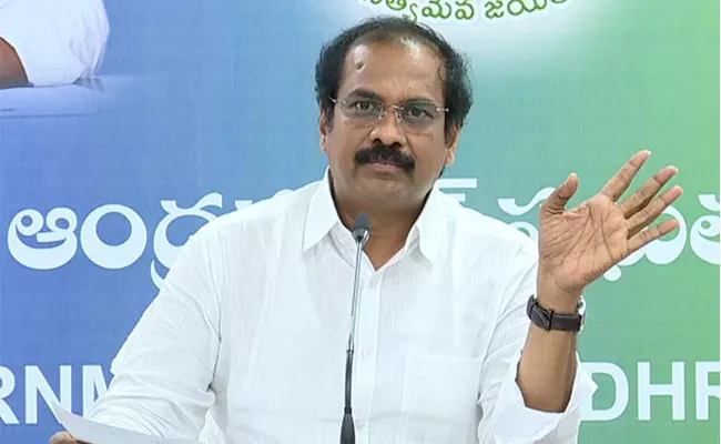 Minister Kurasala Kannababu Fires On Chandrababu - Sakshi