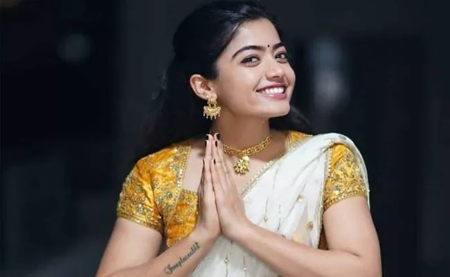 Rashmika Mandanna Speaks About Hero Ajith And His Fanfollwing - Sakshi