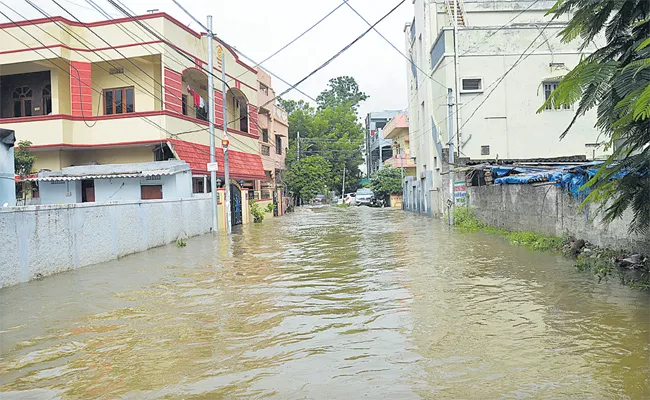 Malkajgiri Rainfall Record In Three Hours - Sakshi