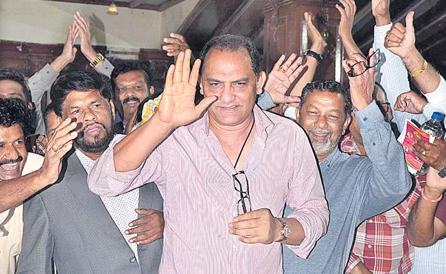 Mohammed Azharuddin Appointed As HCA President - Sakshi