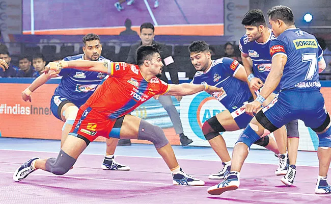 Gujarat Fortune Giants Thrashes Thalaivas By 29 Points - Sakshi