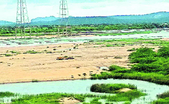 Yellampalli Project Water Level Decreasing In Peddapalli District - Sakshi