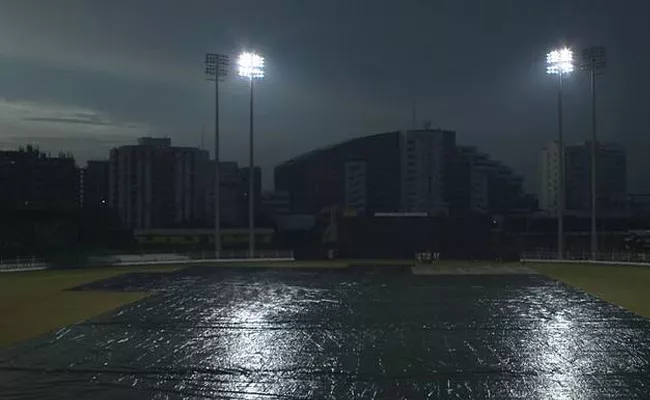 India Women Vs South Africa Women 3rd T20 Match Abandoned Due To Wet Outfield - Sakshi