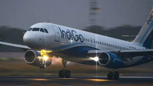 IndiGo Plane Catches Fire Mid-Air Turns Back Goa Minister On Board - Sakshi