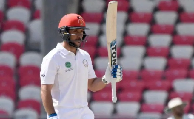 Rahmat Shah 1st Afghan Cricketer to Hit Test Hundred - Sakshi