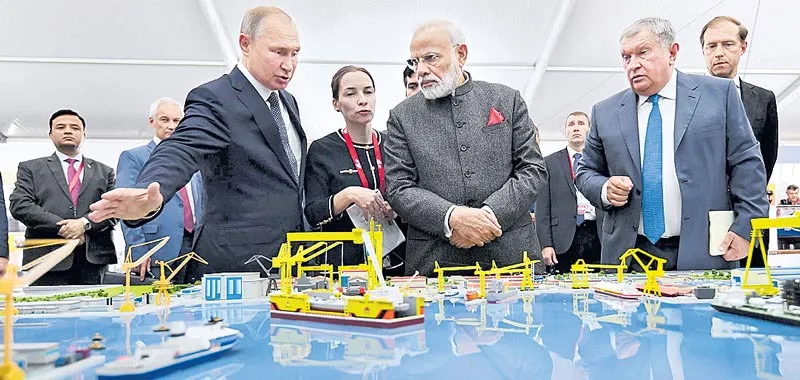 PM Modi explains rationale behind J&K decision to Putin - Sakshi