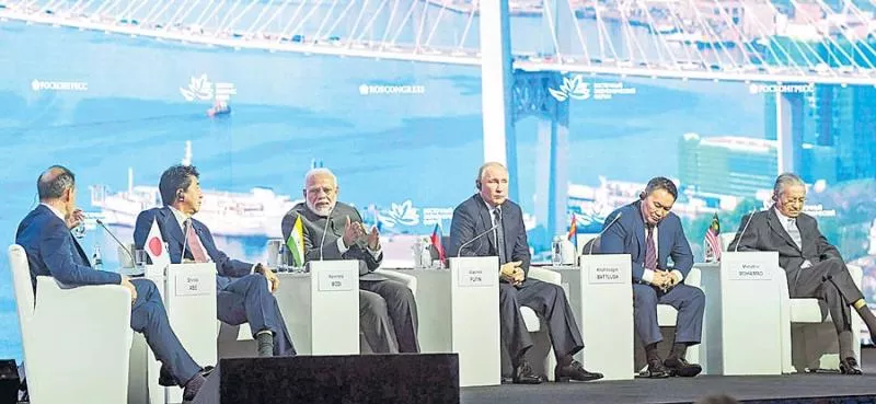 Narendra Modi launches Act Far East Policy for Russia - Sakshi