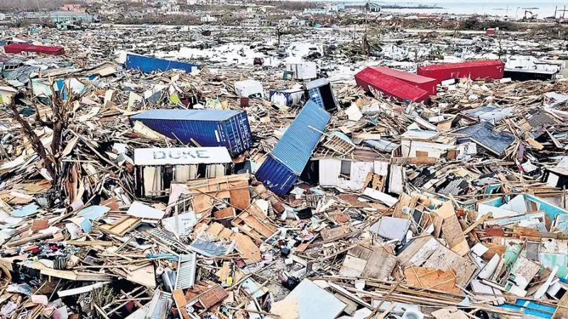 20 dead in Bahamas as Hurricane Dorian - Sakshi