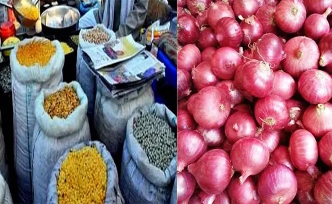 Onion And Pulses Prices Are High In Karimnagar - Sakshi