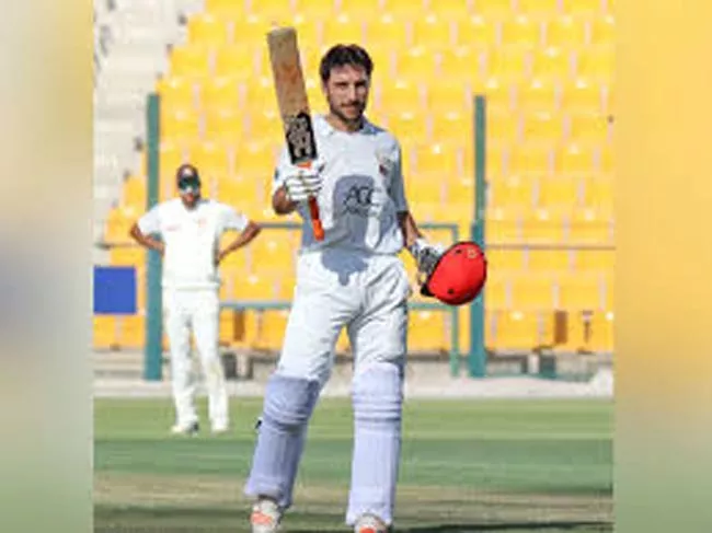 Rahmat Shah becomes 1st Afghanistan cricketer to hit Test hundred - Sakshi