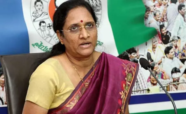 Vasireddy Padma Comments On YSRCP Government In Krishna - Sakshi