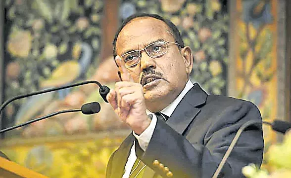 NSA Ajit Doval confirms presence of around 230 Pak terrorists in Kashmir - Sakshi