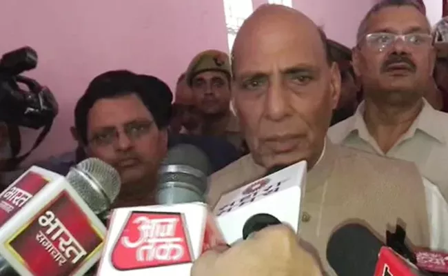 Rajnath Singh Says We Did Not Take Rest For A Day In 100 Days - Sakshi