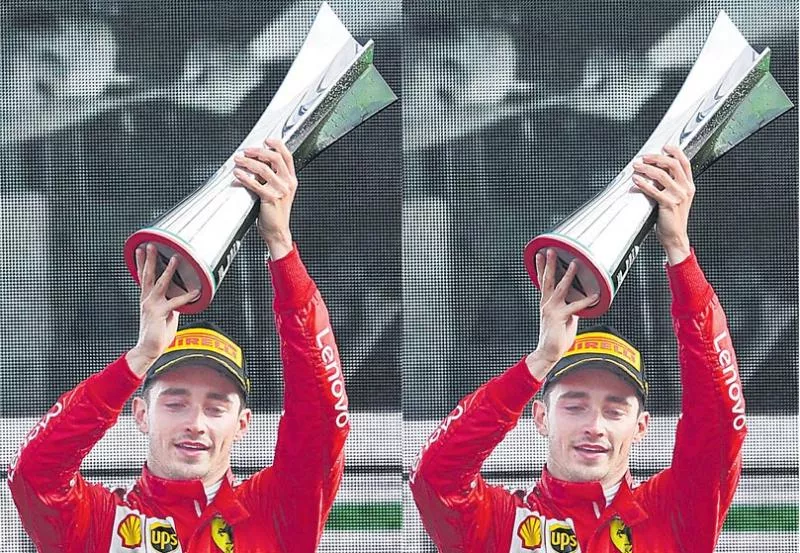 Charles Leclerc Wins Ferrari's 1st Italian GP - Sakshi