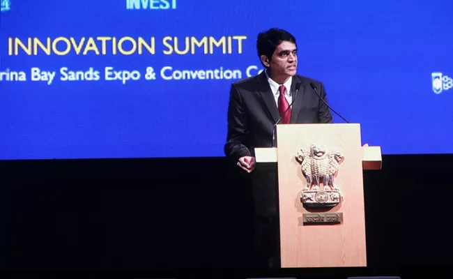 Buggana Rajendranath Reddy In Singapore Indian Business Innovation Summit - Sakshi