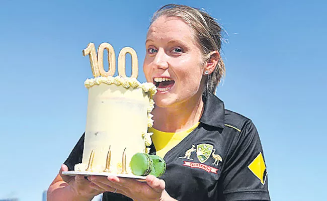 Alyssa Healy Play 100th T20 Internationals - Sakshi