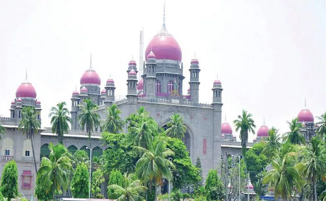 Telangana High Court Notice To Government Over Sharada Peetham Land Allocation - Sakshi