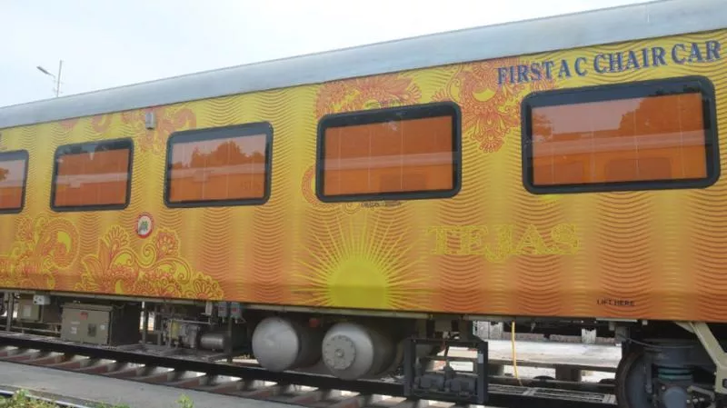 Tejas Express To Compensate Passengers For Delays - Sakshi