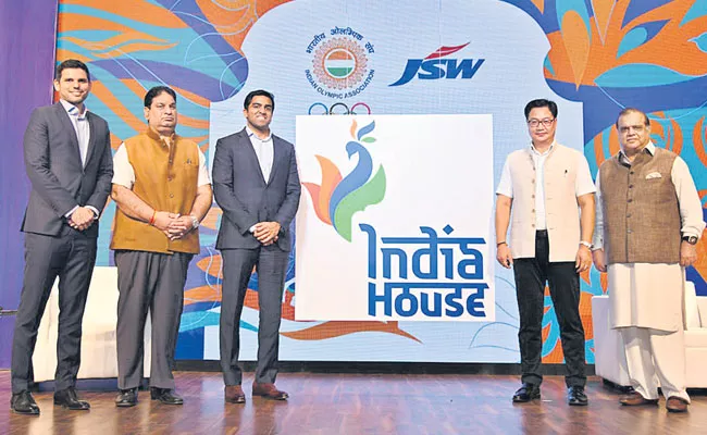 IOA And JSW Announce Launch of India House For 2020 Tokyo Olympics - Sakshi