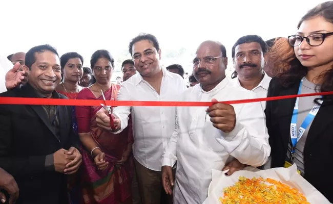 KTR Inaugurate Telanganas First Integrated Logistics Park - Sakshi