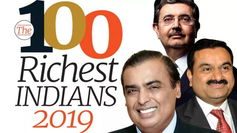 Mukhesh Ambani Tops Among Forbes India Rich List - Sakshi