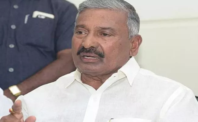 Peddireddy Ramachandra Reddy Meeting With Mining Officers Over Sand Issue - Sakshi