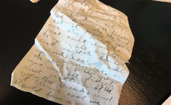 100 Years Old Love Letters Of A Soldier - Sakshi