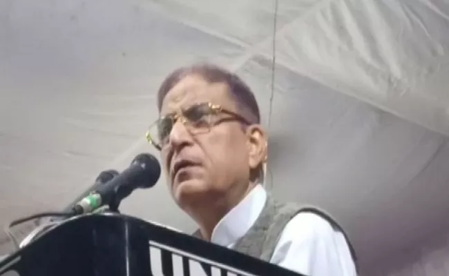 Azam Khan Gets Emotional During Poll Rally In Rampur - Sakshi