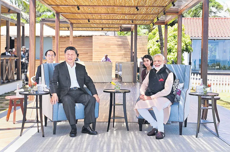 Start of new era in India-China relations - Sakshi