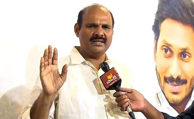 YSRCP MLA Parthasarathy Fires On Chandrababu - Sakshi