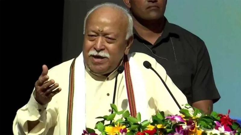 Bhagwat Says India Was Conceptually A Hindu Nation - Sakshi