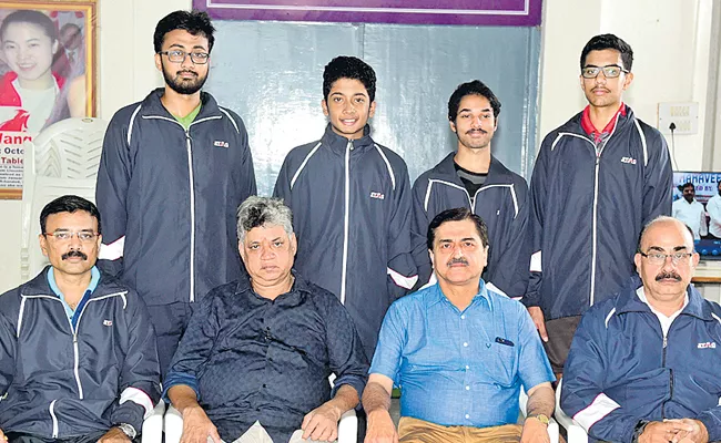 Hyderabad Team Of Table Tennis Got Two Titles - Sakshi