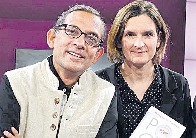 Indian-American MIT Prof Abhijit Banerjee and wife win Nobel Prize - Sakshi