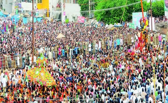 Paidithalli Ammavari Festive Celebrations In Vizianagaram - Sakshi