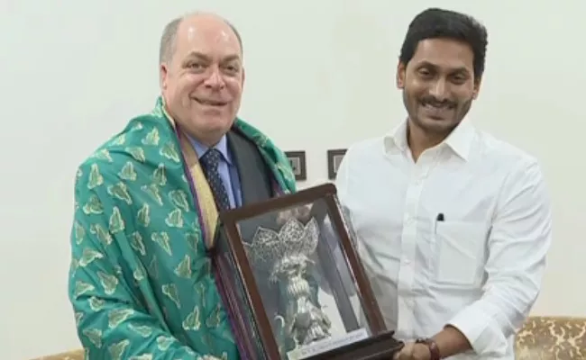 US Consul General in Hyderabad Joel Reifman Met AP CM YS Jagan - Sakshi