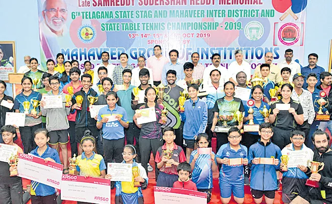 Snehit And Praneeth Got Table Tennis Titles - Sakshi