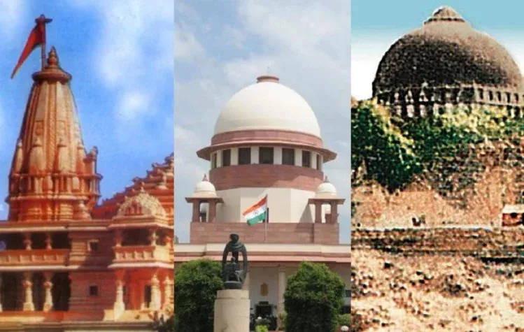 SC concludes hearing in Ram Janmabhoomi-Babri Masjid land dispute - Sakshi