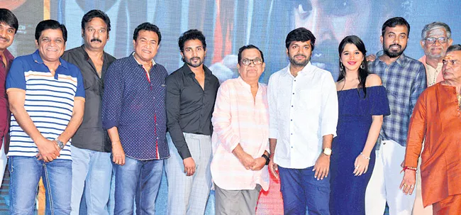 Brahmanandam speech at Krishna Rao Supermarket pre release - Sakshi