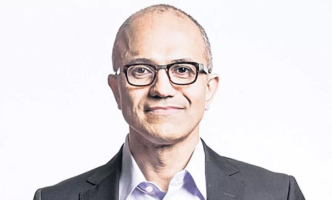 Microsoft CEO Satya Nadella got 66persant salary hike - Sakshi