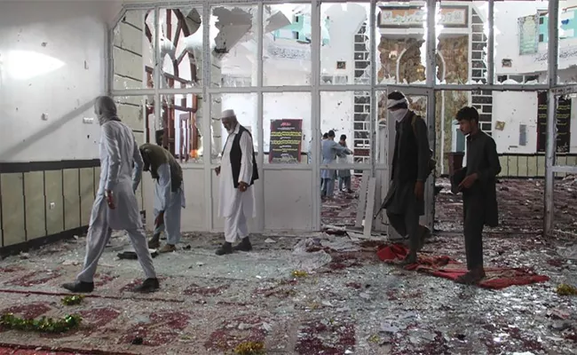 Bomb Blast Inside Mosque During Friday Prayers in East Afghanistan - Sakshi