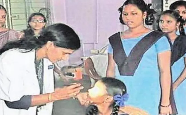 Vizianagaram District Is The Top In Eye Exams - Sakshi