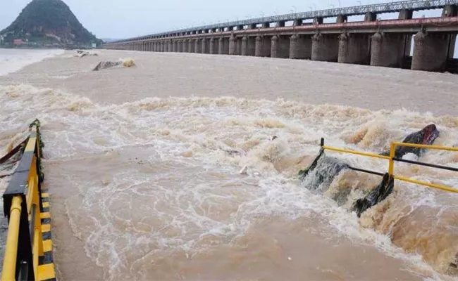 Three new barrages on the Krishna River - Sakshi